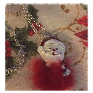 🎄SALE Furry Santa Necklace